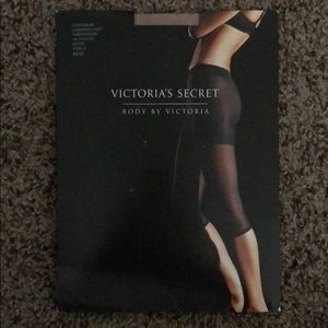 Victoria’s Secret body by footless pantyhose